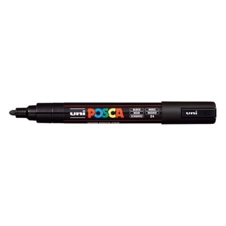 Posca tusch pc-5m black - sort Posca pc-5m