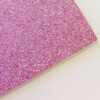 Selvklæbende glitterkarton i pink