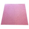 Selvklæbende glitterkarton i pink