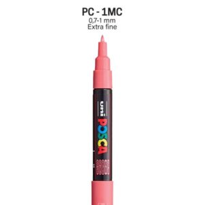 Posca pc-1m coral pink - koralrosa posca tusch Pc-1m