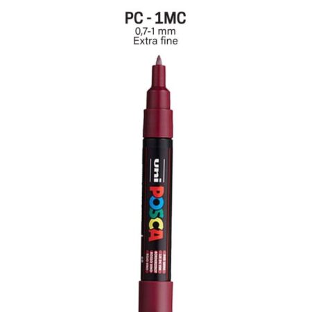 Posca pc-1m red wine - bordeaux posca tusch Pc-1m