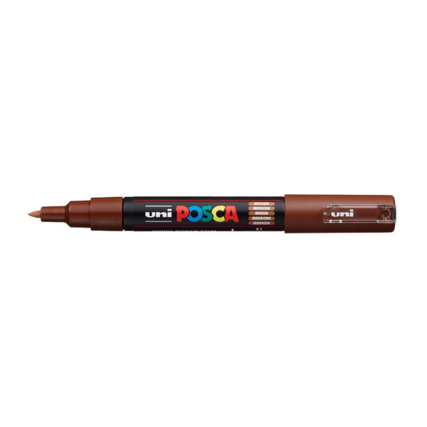 Posca pc-1m brown - brun posca tusch Pc-1m
