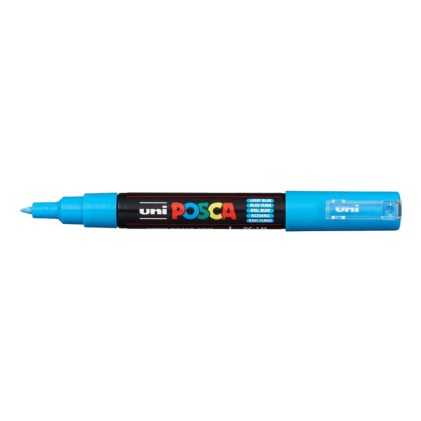 Posca pc-1m light blue - lyseblåposca tusch Pc-1m