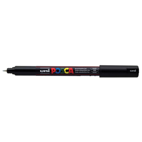 Posca pc-1mr black- sort Posca pc-1mr