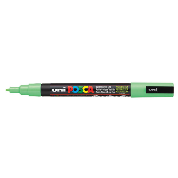 Posca pc-3m light green - lysegrøn Posca pc-1mr