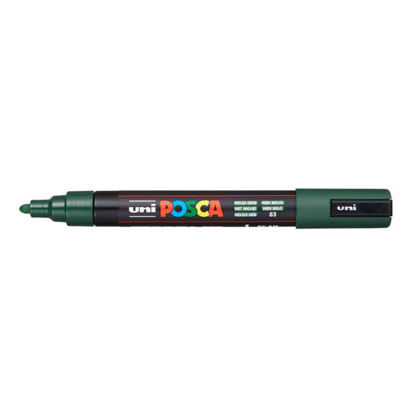 Posca pc-5m english green - engelsk grøn Posca pc-1mr