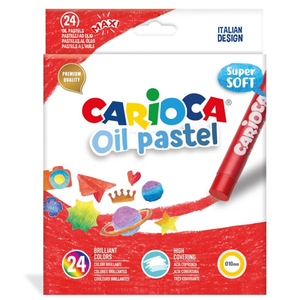 carioca olie pasteller til børn - stort udvalg af hobbymaterialer til børn