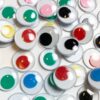 Rulleøjne i blandede farver - Stort udvalg af hobbymaterialer til DIY og hobby