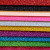 Skumplader glimmer mix farver til hobby - Mosgummi med glimmer i mix farver til hobby og DIY