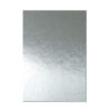 Metalkarton sølv - 280 gr. dobbelsidet sølvkarton