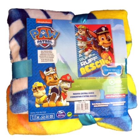 Paw Patrol Fleece tæppe - Stort udvalg af fleecetæpper til børn i shoppen