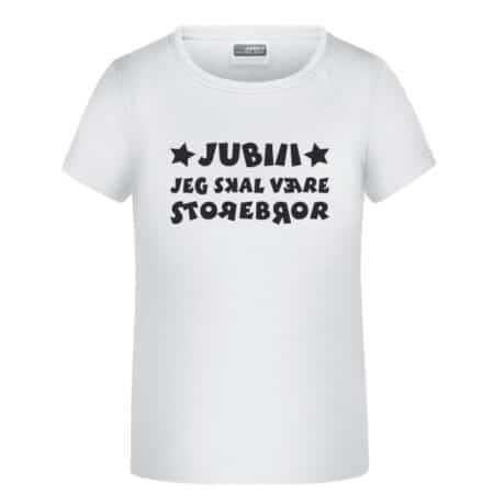 Strygemærke jeg skal være storebror t-shirt - Lav din egen Jeg skal være storebror t-shirt hos Onkel David