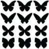 Wallsticker sommerfugle i mixpakke - Stort udvalg af mini stickers hos Onkel David