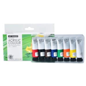 akrylmaling standard farver- Hobbymaling til børn