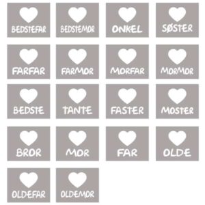 Mal selv krus med maleskabelon - Lav flotte personlige gaver
