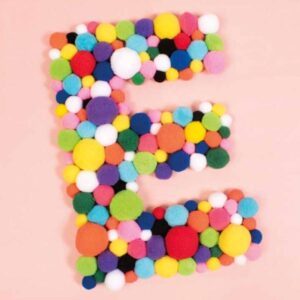 Pomponer basic farver - Stort udvalg af hobbymaterialer