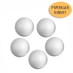 Styroporkugler 4 cm. tilbud - Mængderabat ved køb af flere