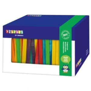 Hobby ispinde farvede – boks med 1000 stk.