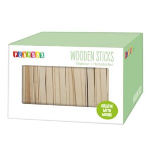 Hobby ispinde træ i boks med 1000 stk.